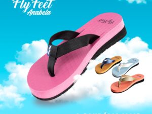 Sandália Ortopédica Fly Feet Anabela