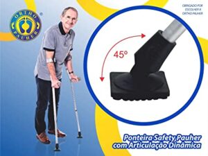 Ponteira Safety com Articulação Dinmica, Ortho Pauher, Preto, Único