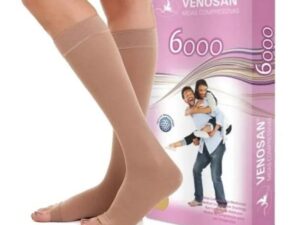 Meia Panturrilha Compressão Venosan 6000 Meia 3/4 ALTA  30–40