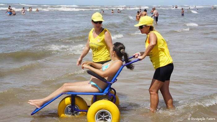 Acessibilidade na Praia