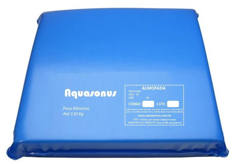 Almofada para cadeira de banho - Alento Hospitalar