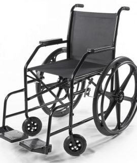 Cadeira de rodas simples - Alento Hospitalar