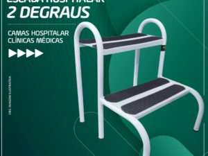 Escada 2 Degraus Hospitalar