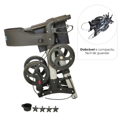 ANDADOR DE ALUMÍNIO COMPACTO - Imagem 7