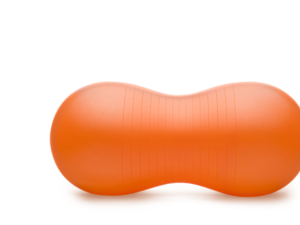 BOLA DE GINASTICA FEIJAO LARANJA 45CMX90CM HIDROLIGHT