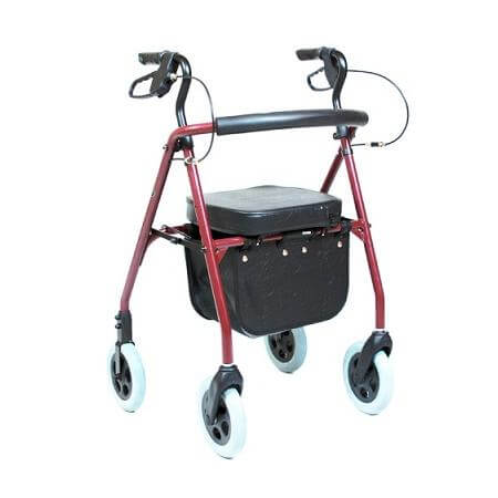 Andador 4 rodas Comfort - Alento Hospitalar