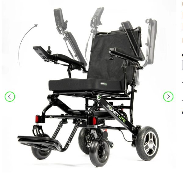 Cadeira de Rodas Motorizada COMPACT IN em Curitiba - Imagem 4