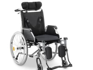 Cadeira de Rodas Tetra Reclinável com Encosto e Cinto até 130 Kg D700 Dellamed