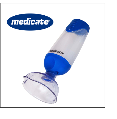 Espaçador bi-valvulado Medicate - Imagem 3