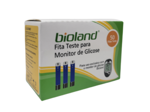 FITA PARA GLICOSIMETRO G423S BIOLAND