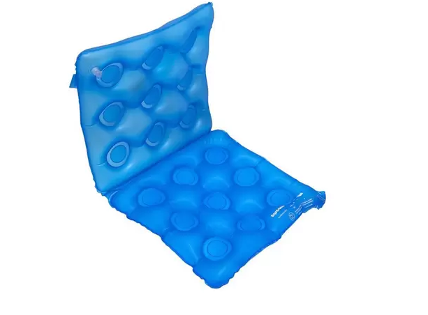 ALMOFADA ASSENTO GEL ENCOSTO INFLÁVEL CAIXA DE OVO - Imagem 3