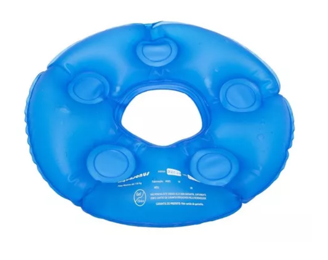 Almofada De Gel Redonda Com Orifício